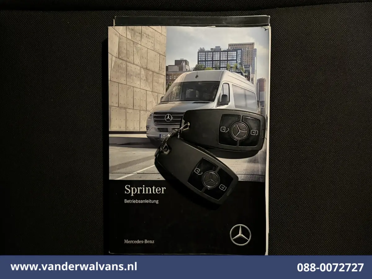 314 CDI 143pk L2H2 Euro6 Airco | Camera | Apple Carplay | Android Auto | Cruisecontrol Stoelverwarming, Parkeersensoren, Bijrijdersbank,  270 Graden Achterdeuren