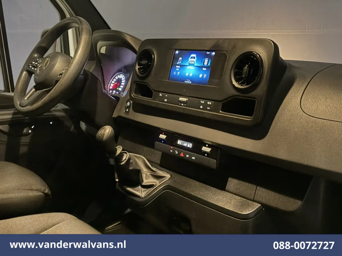 314 CDI 143pk L2H2 Euro6 Airco | Camera | Apple Carplay | Android Auto | Cruisecontrol Stoelverwarming, Parkeersensoren, Bijrijdersbank,  270 Graden Achterdeuren