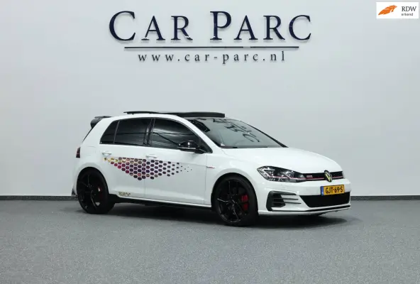 2.0 TSI GTI TCR 290+PK LED/VIRTUAL/PANO/ALCANTARA+S.VERWARMING/LMV 19'/CAM/DYNAUDIO/LINE/ACC/ECC/12 MDN GARANTIE!