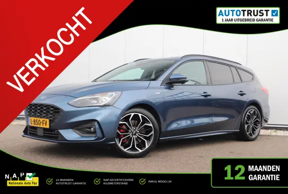 1.0 EcoBoost Hybrid ST Line X Business Trekhaak 18 inch LMV Bang and Olufsen Virtual Cockpit Navigatie Carplay Android Winter Pakket Stuur & Stoelverwarming