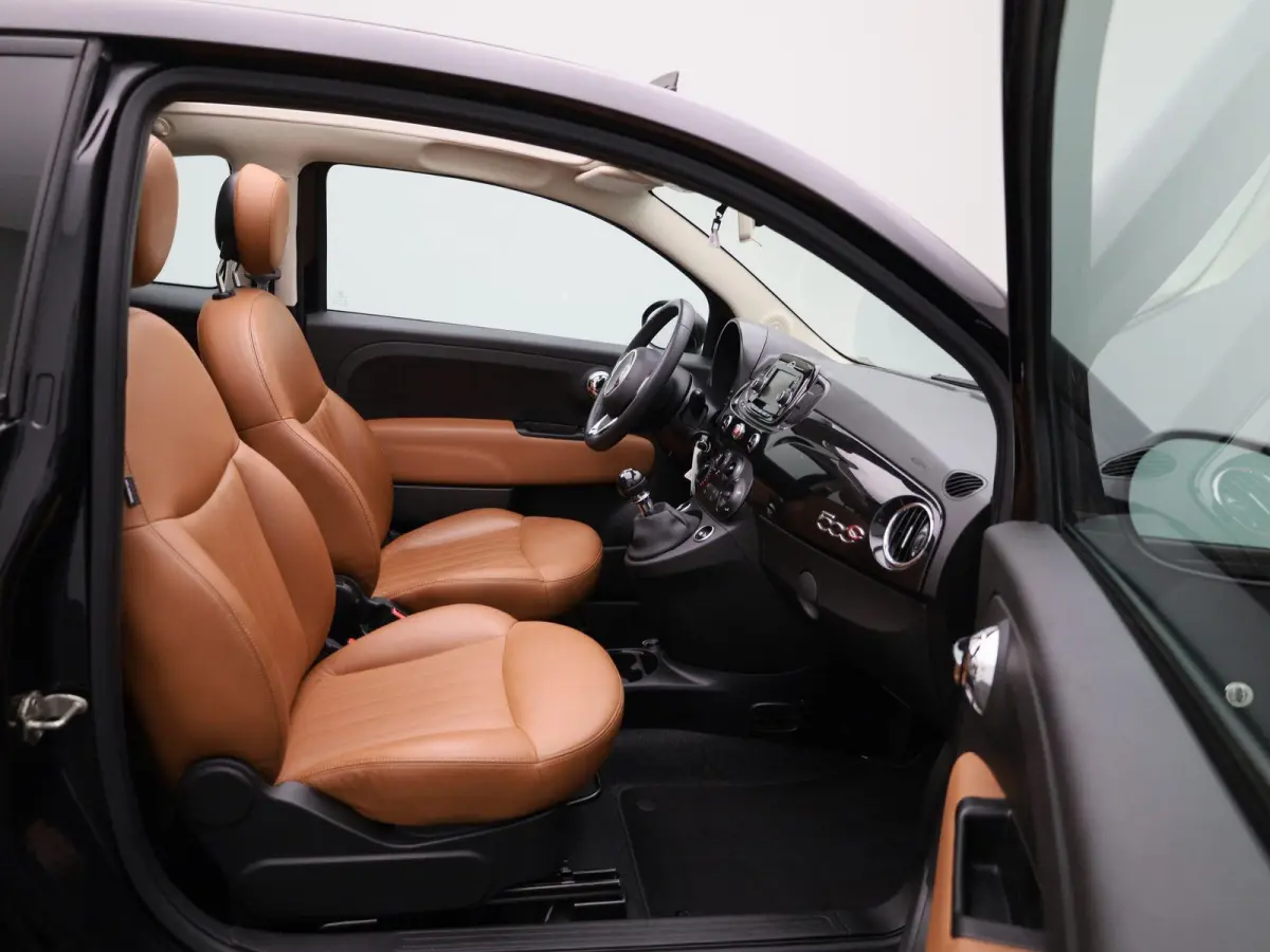 0.9 TwinAir Turbo Popstar | Airconditioning | Lederen Bekleding | Cruise Control | Lichtmetalen Velgen |