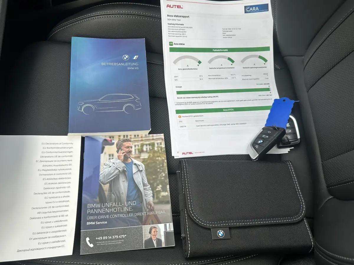 Executive 80 kWh SOH 99% | M-SPORT| ELEKTRISCHE TREKHAAK| PANO| LEDER | DRIVING ASSISTENT PROFF. | MEMORY STOEL| CAMERA | APPLE CARPLAY |