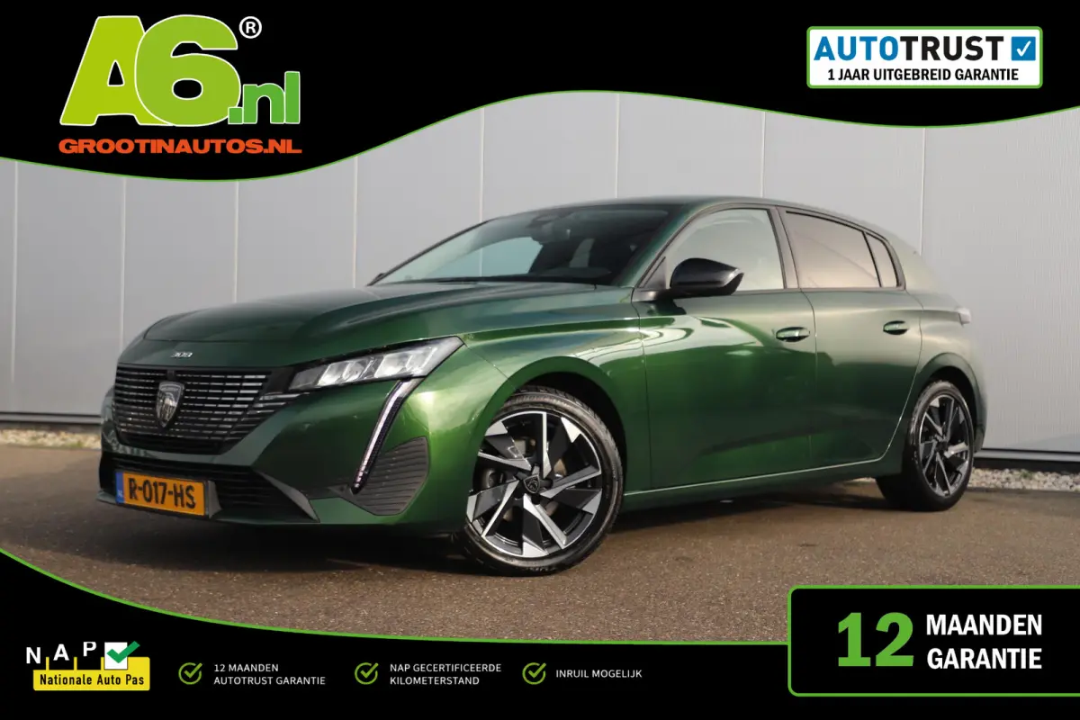 1.2 PureTech Allure Pack Business Automaat LMV Half Leder Navigatie Achteruitrijcamera Carplay Android Adaptive Cruise
