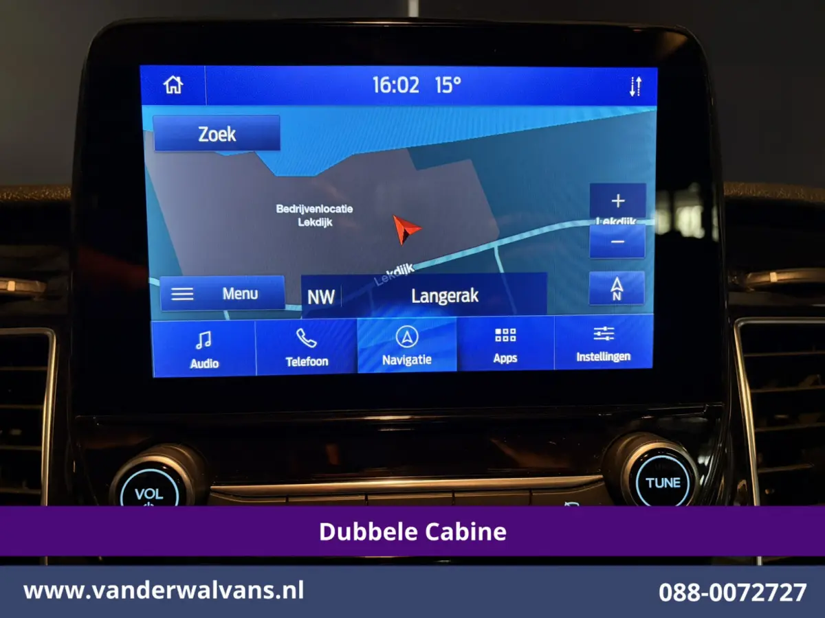 2.0 TDCI 185pk L3H2 Dubbele Cabine Euro6 Airco | 5-Zits | Camera | Navigatie | Apple Carplay | LED | Xenon Android Auto, Trekhaak, Cruisecontrol, Stoelverwarming, Verwarmde Voorruit, Parkeer