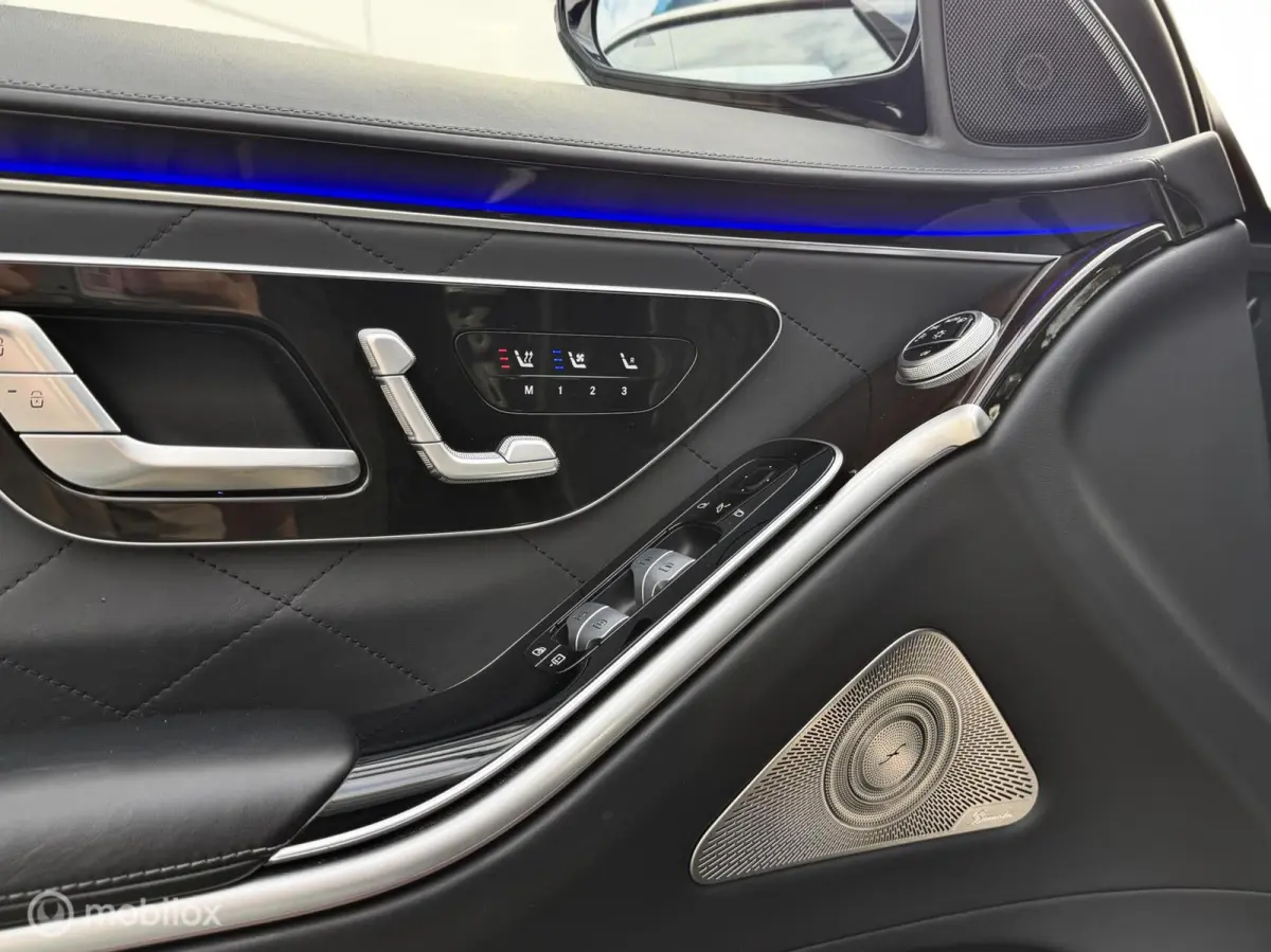 580 e 4MATIC Lang AMG Line|chauffeurspakket|pano|tv schermen|drive pilot