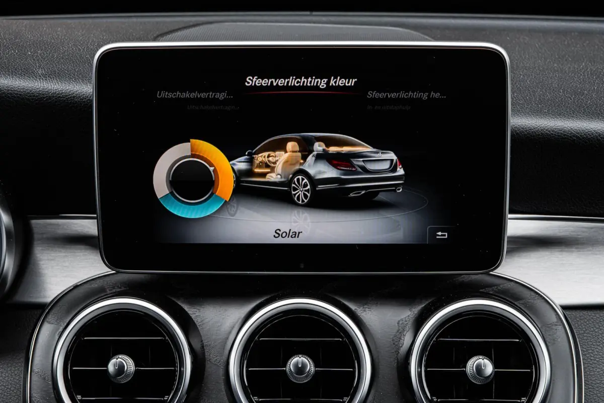 180 AMG Night Edition | Panoramadak | Burmester | Memory | 360 Camera | Leder | LED | Sfeerverlichting | Stoelverwarming | 19"
