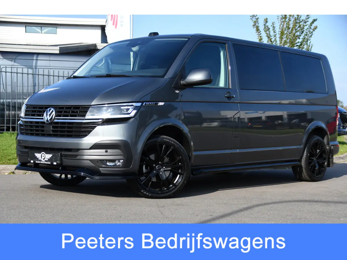 2.0 TDI L2H1 30 DC Bulli Virtual, Adpatieve Cruise, Carplay, LED, Leder, Stoelverwarming, Trekhaak, Automaat, Uniek!