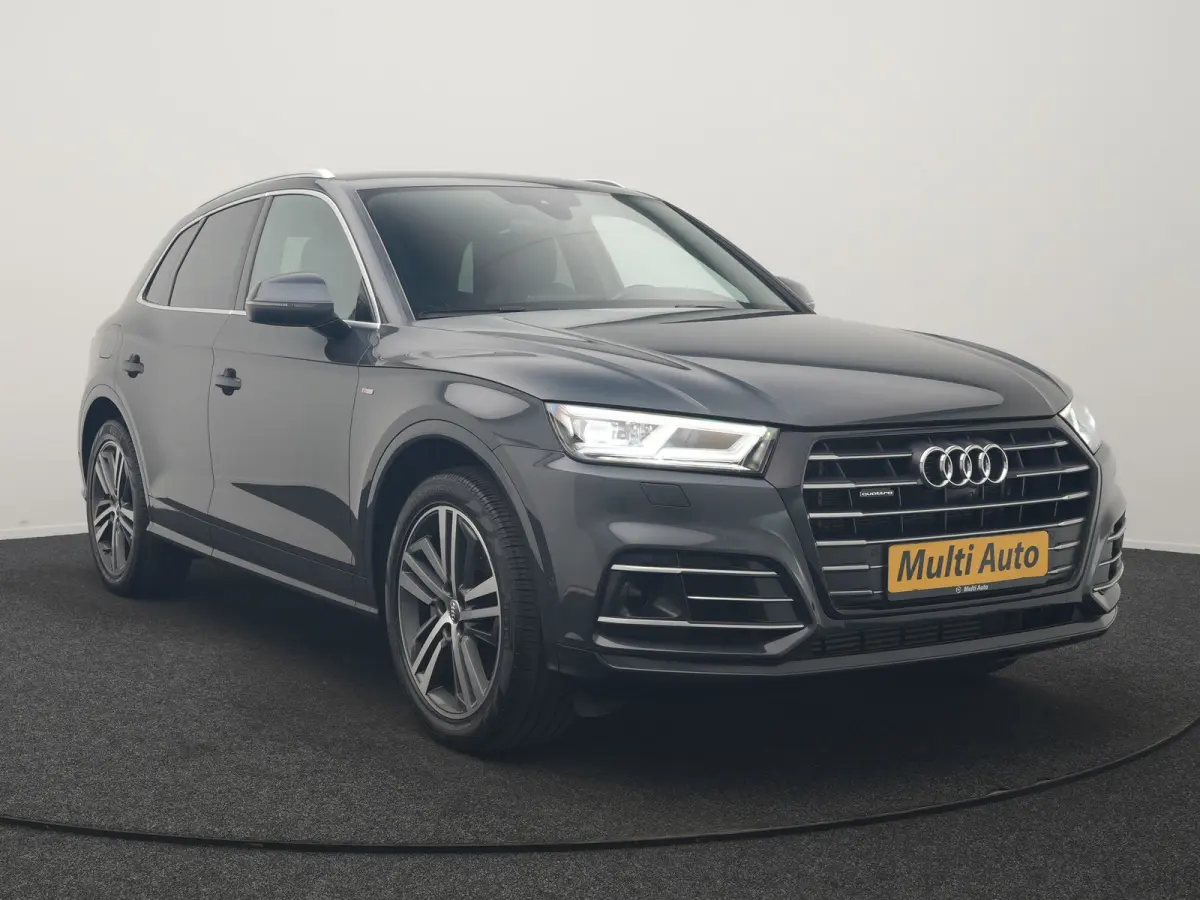 55 TFSI e Quattro 2x S Line PHEV 367pk Dealer O.H. | SOH 84,8% | Trekhaak Af Fabriek | Luchtvering | Adaptive Cruise | 360 Camera | Head Up | Matrix LED | Alcantara Sportstoelen Memory & Ver