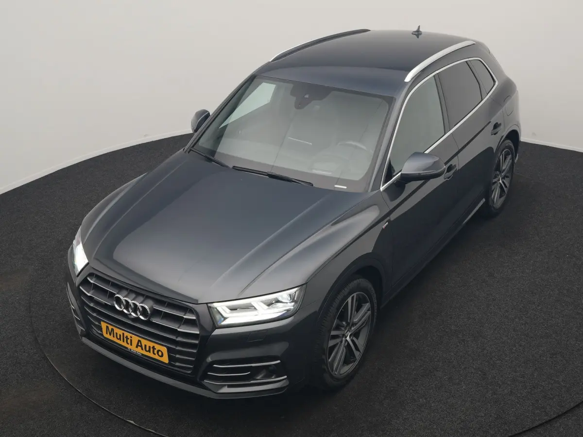 55 TFSI e Quattro 2x S Line PHEV 367pk Dealer O.H. | SOH 84,8% | Trekhaak Af Fabriek | Luchtvering | Adaptive Cruise | 360 Camera | Head Up | Matrix LED | Alcantara Sportstoelen Memory & Ver
