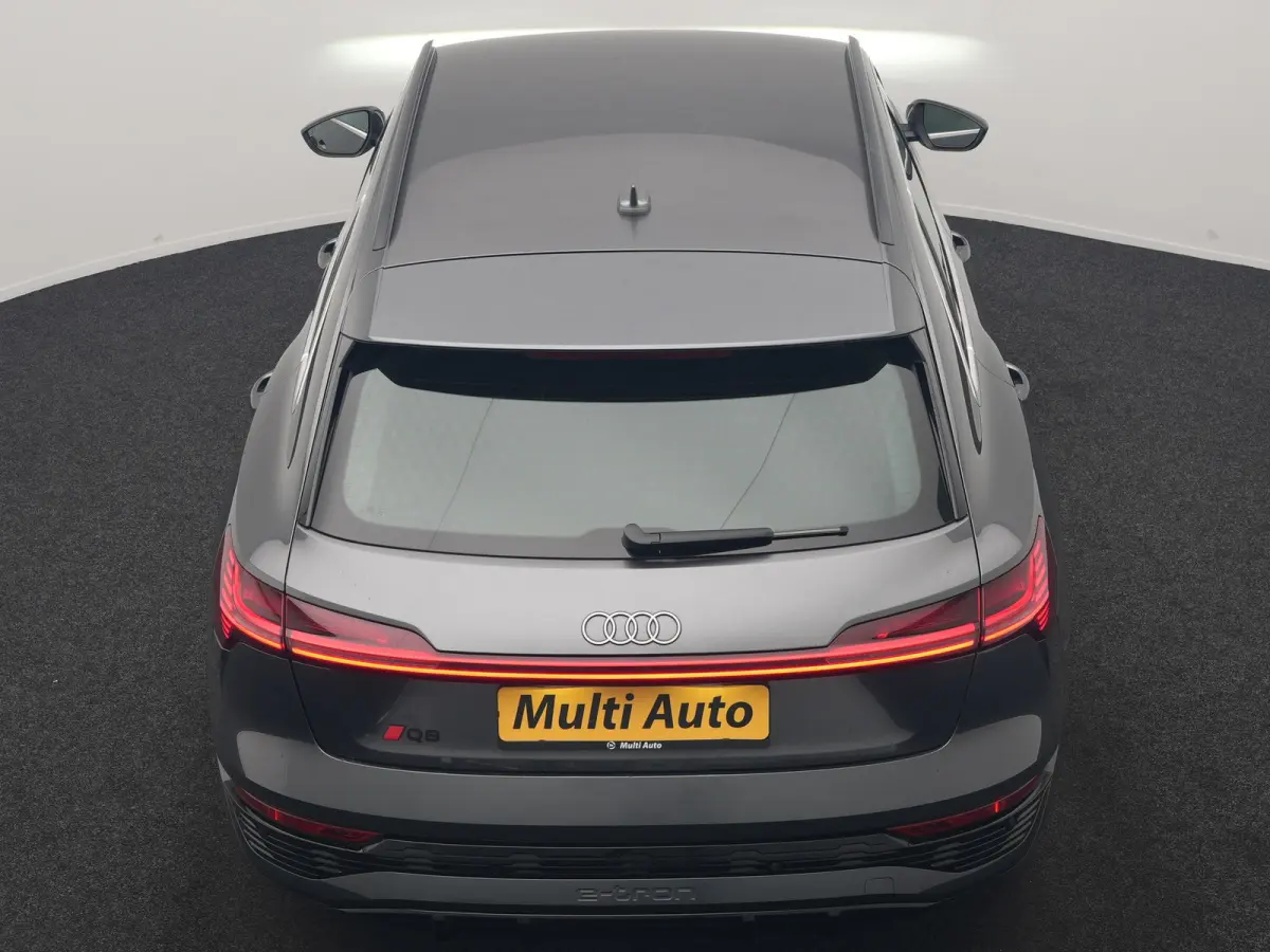 55 quattro S Line 114 kWh Dealer O.H | SOH 97,2% | Trekhaak Afn. | Adaptive Cruise | Matrix LED | Head Up | 360 Camera | Lederen Sportstoelen Memory & Ventilatie | Stuur & Stoelverwarming | 