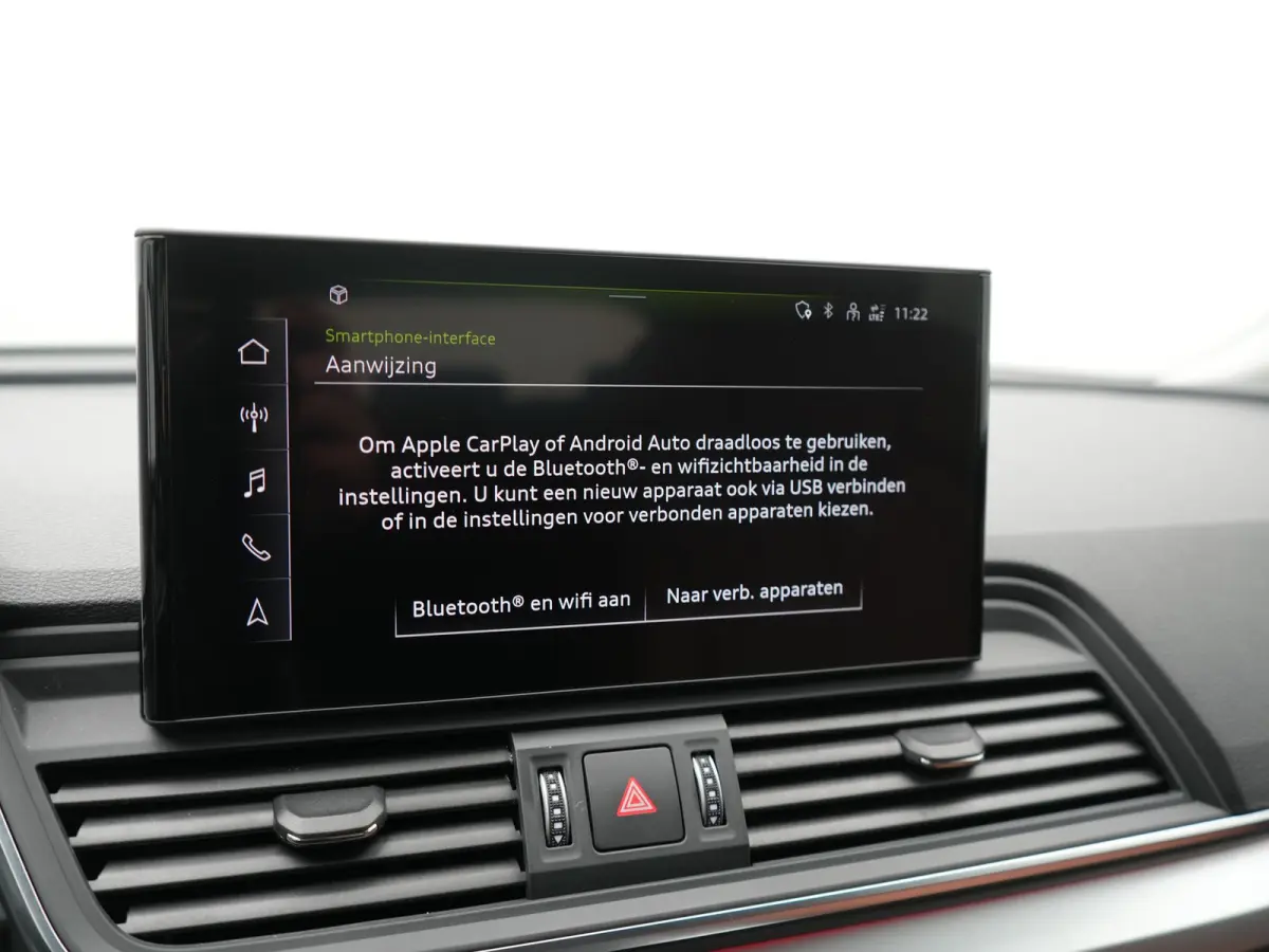 55 TFSI e S Line PHEV 367pk Dealer O.H | Trekhaak Af Fabriek | Adaptive Cruise | 360 Camera | Bang & Olufsen | Matrix LED | Lederen Sportstoelen Memory & Verwarmd | Apple Carplay | Keyless |