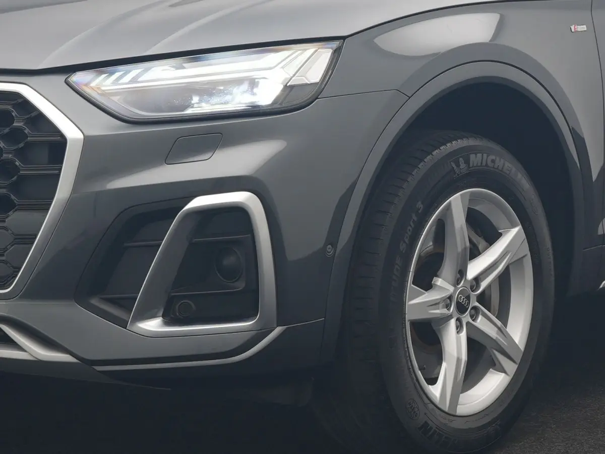 55 TFSI e S Line PHEV 367pk Dealer O.H | Trekhaak Af Fabriek | Adaptive Cruise | 360 Camera | Bang & Olufsen | Matrix LED | Lederen Sportstoelen Memory & Verwarmd | Apple Carplay | Keyless |