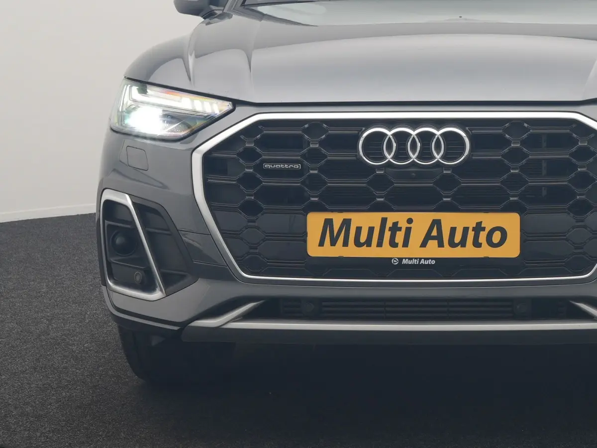 55 TFSI e S Line PHEV 367pk Dealer O.H | Trekhaak Af Fabriek | Adaptive Cruise | 360 Camera | Bang & Olufsen | Matrix LED | Lederen Sportstoelen Memory & Verwarmd | Apple Carplay | Keyless |