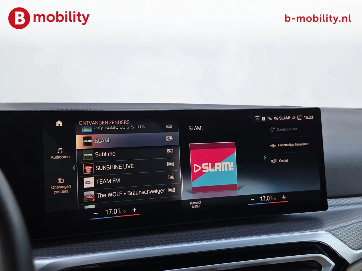 M50 High Executive M-Sport 84 kWh 'Tansanitblau' SOH 96% NL Auto! | 360 Camera | Hifi | DAB | Snelladen | Leer | Head-Up