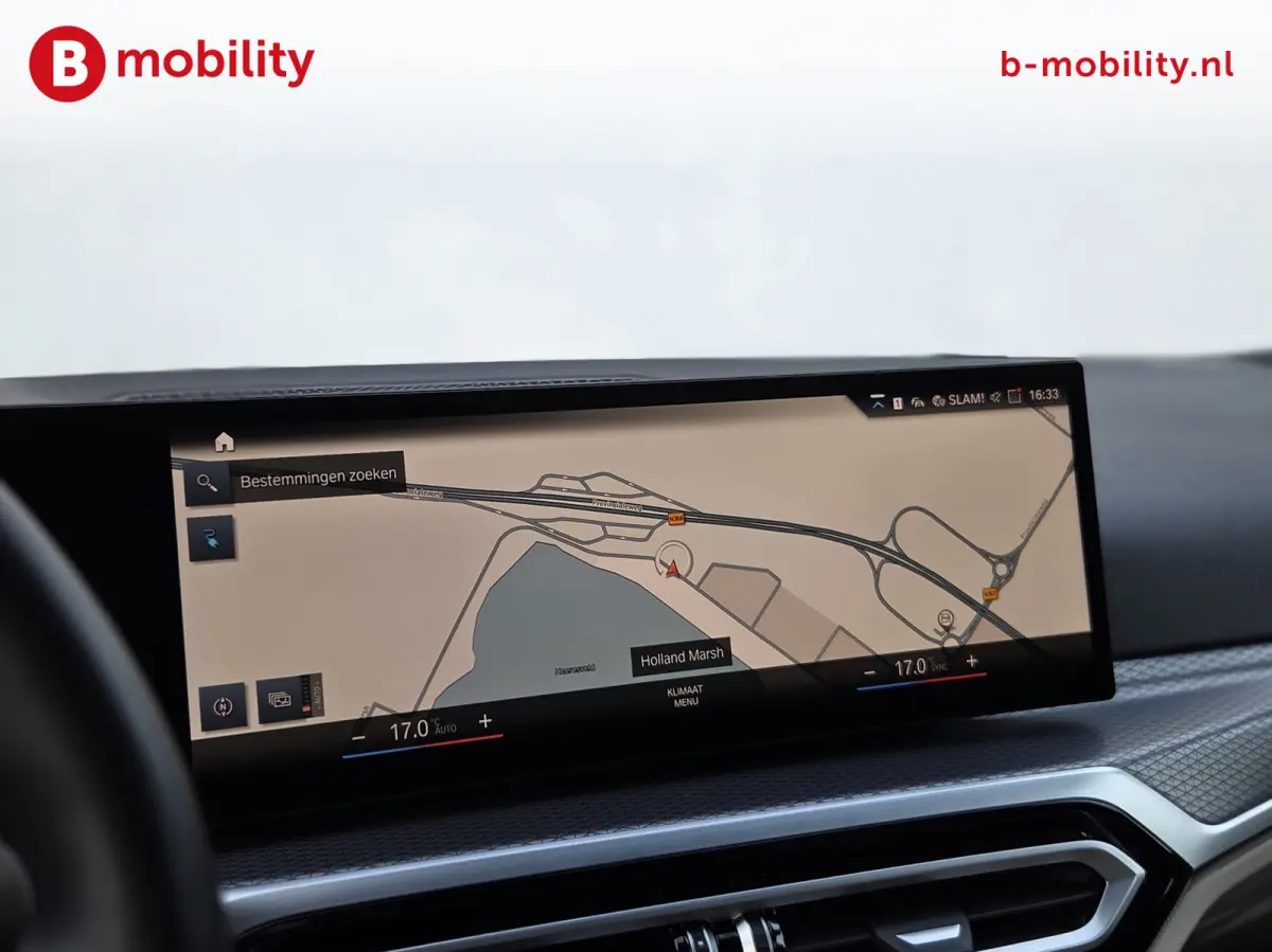 M50 High Executive M-Sport 84 kWh 'Tansanitblau' SOH 96% NL Auto! | 360 Camera | Hifi | DAB | Snelladen | Leer | Head-Up