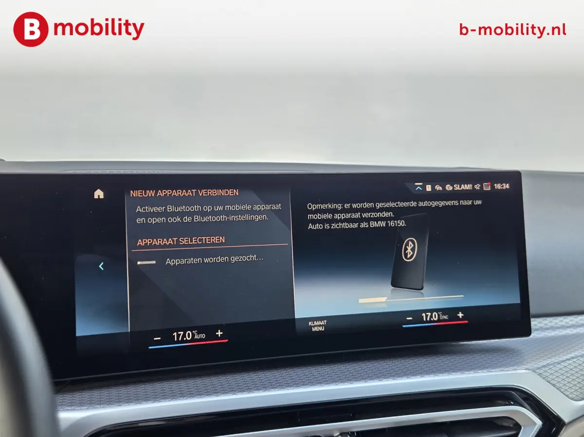 M50 High Executive M-Sport 84 kWh 'Tansanitblau' SOH 96% NL Auto! | 360 Camera | Hifi | DAB | Snelladen | Leer | Head-Up