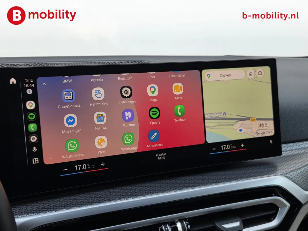 M50 High Executive M-Sport 84 kWh 'Tansanitblau' SOH 96% NL Auto! | 360 Camera | Hifi | DAB | Snelladen | Leer | Head-Up