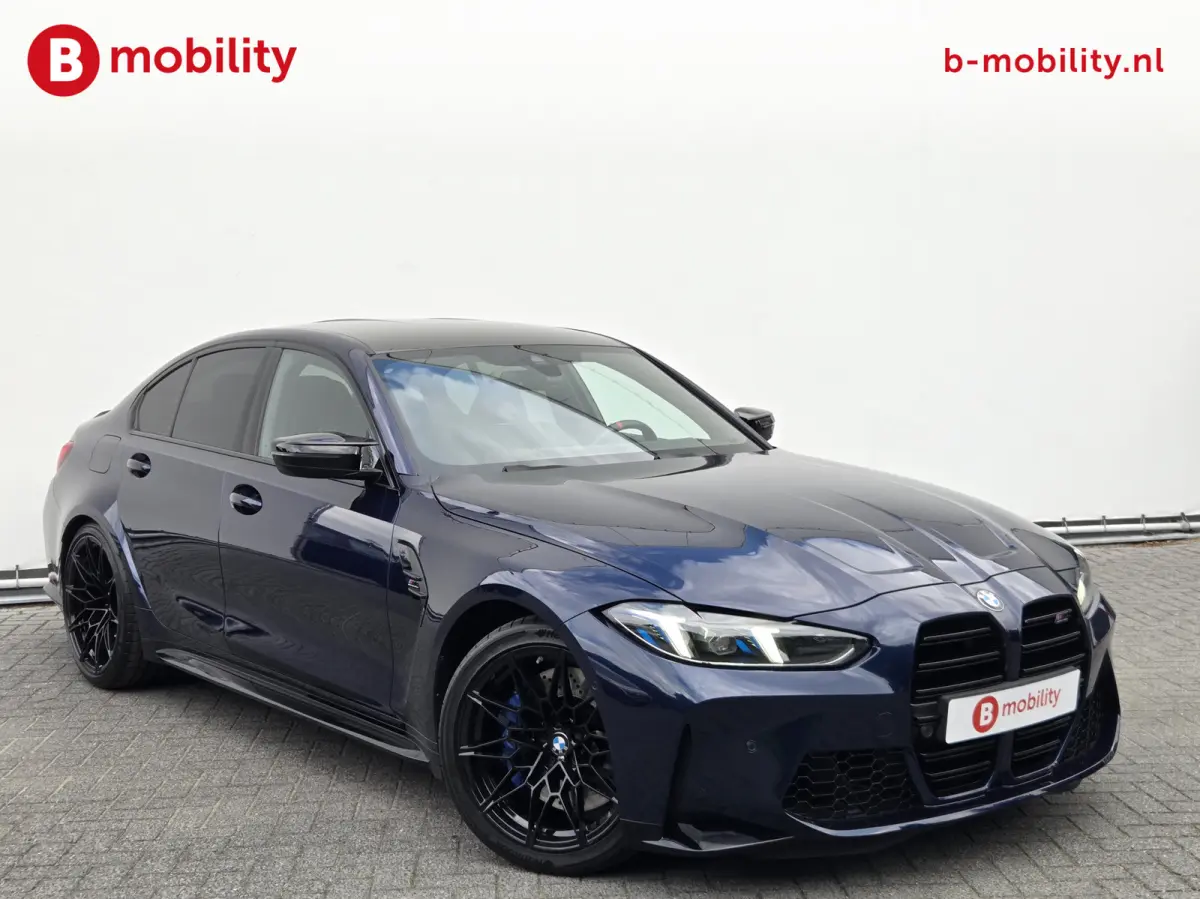 M3 xDrive Competition 'Tansanitblau' M-Drivers Package Origineel NL! | Carbon Dak | Harman/Kardon | DAB | Achteruitrijcamera