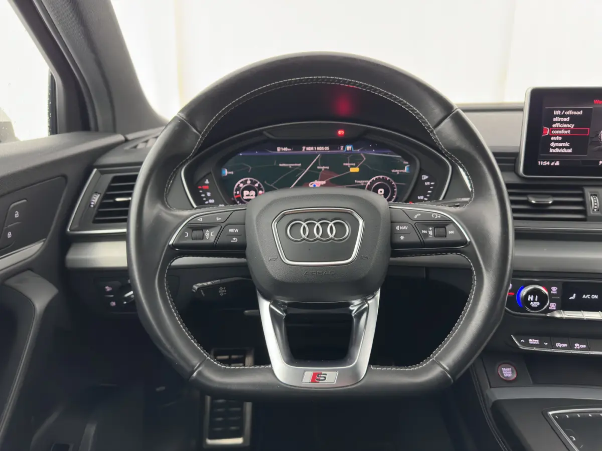 3.0 TDI SQ5 QUATTRO 347PK *AUT | PANO | FULL-LEATHER | FULL-LED | ADAPTIVE-CRUISE | SPORT-SEATS | NAVI-FULLMAP | ECC | PDC | CRUISE | VIRTUAL | 20''ALU*