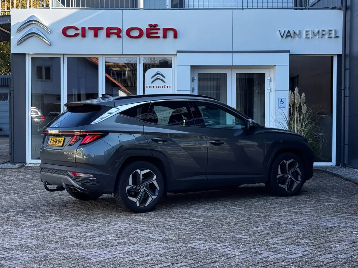 1.6 T-GDI PHEV Premium 4WD | 97% SOH | Trekhaak | Leder + Memory | 360 Camera | Stoelverwarming + Ventilatie