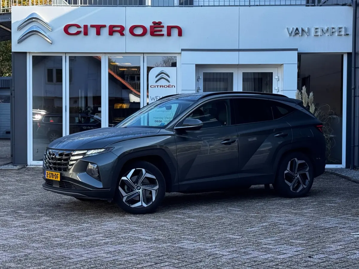 1.6 T-GDI PHEV Premium 4WD | 97% SOH | Trekhaak | Leder + Memory | 360 Camera | Stoelverwarming + Ventilatie