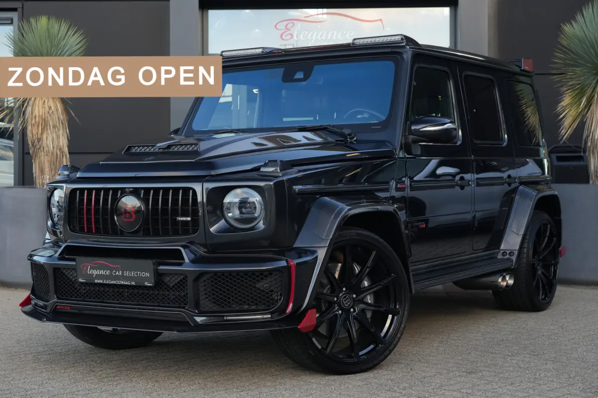 G900 Brabus Rocket | Full Carbon | Burmester | 360° camera | Leder | Brabus Sport uitlaat | Mercedes-Benz G-klasse G900 BRABUS ROCKET met krachtige benzinemotor, exclusieve BRABUS Rocket Pa