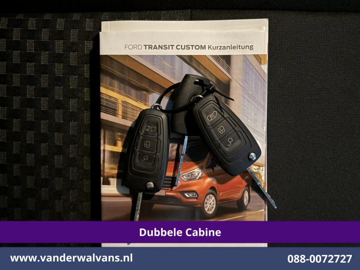 2.0 TDCI 131pk L2H1 Dubbele Cabine Euro6 Airco | 6-Zits | Camera | Navigatie | LED | Apple Carplay Cruisecontrol, Stoelverwarming, Verwarmde Voorruit, Parkeersensoren, Bijrijdersbank