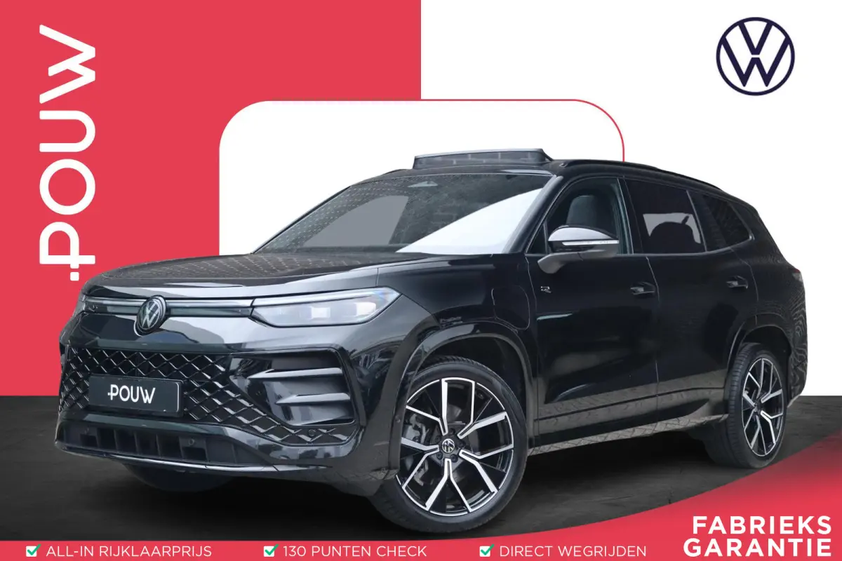 1.5 eHybrid 272pk R-Line Edition | SoH 100% | Panormadak | Blackstyle Pakket | Achteruitrijcamera