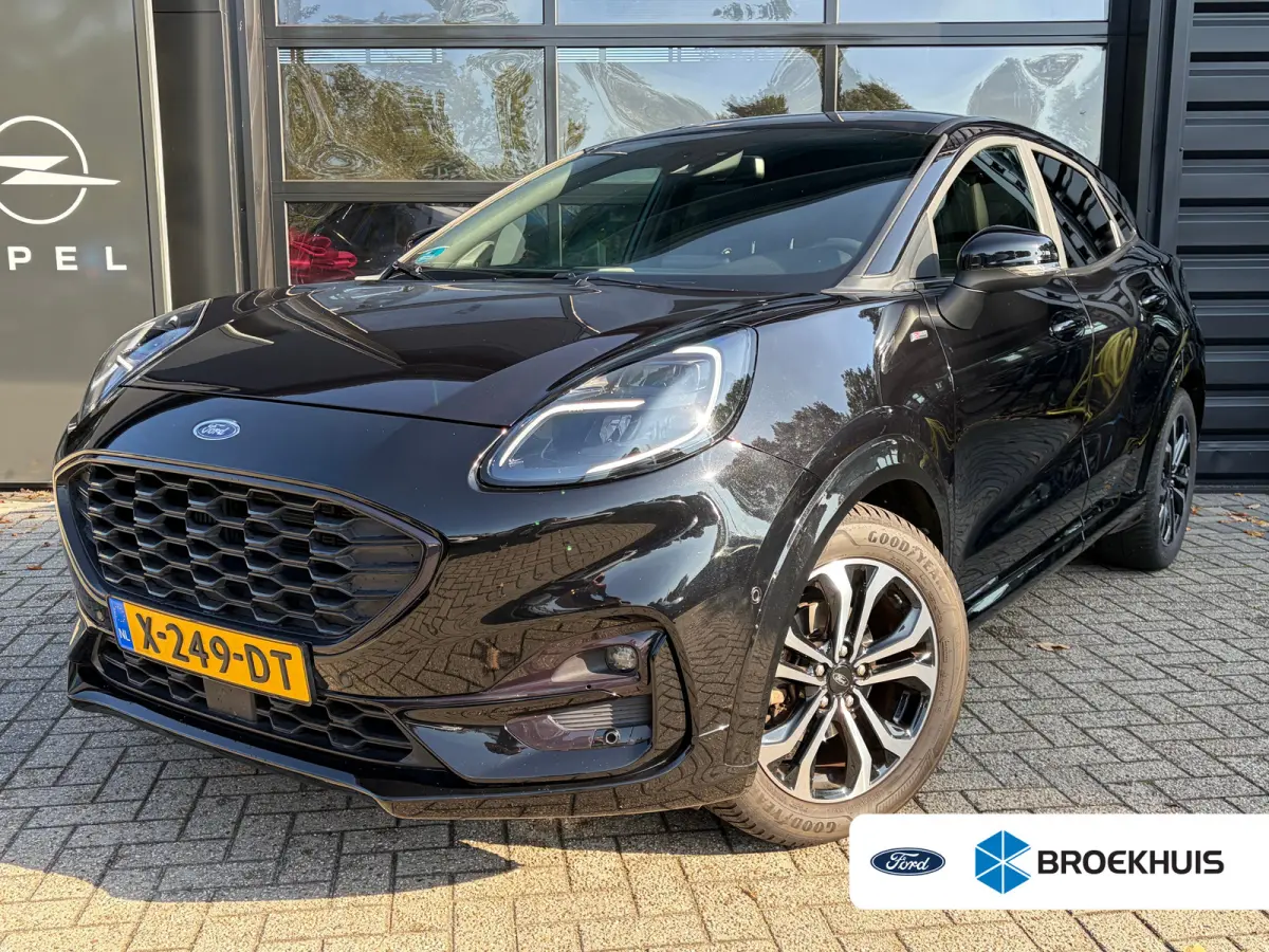 1.0 125 PK ST-Line X | ADAPTIEVE CRUISE CONTROL| DODEHOEK DETECTIE| CAMERA + PARKEERSENSOREN V+A| B&O SOUND| STUUR, STOEL EN VOORRUITVERWARMING| HALF LEER/HALF STOF| FULL LED| NAVIGATIE + AP