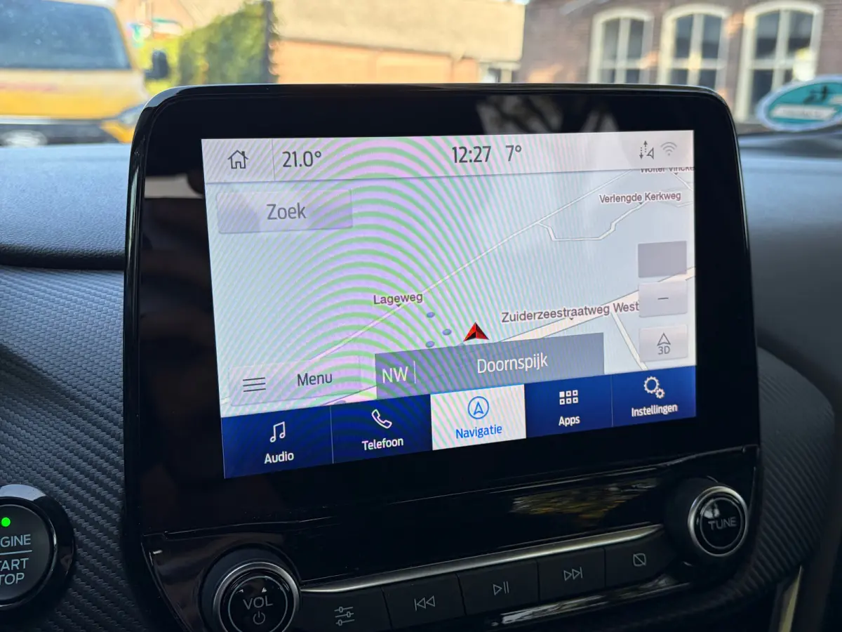 1.0 125 PK ST-Line X | ADAPTIEVE CRUISE CONTROL| DODEHOEK DETECTIE| CAMERA + PARKEERSENSOREN V+A| B&O SOUND| STUUR, STOEL EN VOORRUITVERWARMING| HALF LEER/HALF STOF| FULL LED| NAVIGATIE + AP
