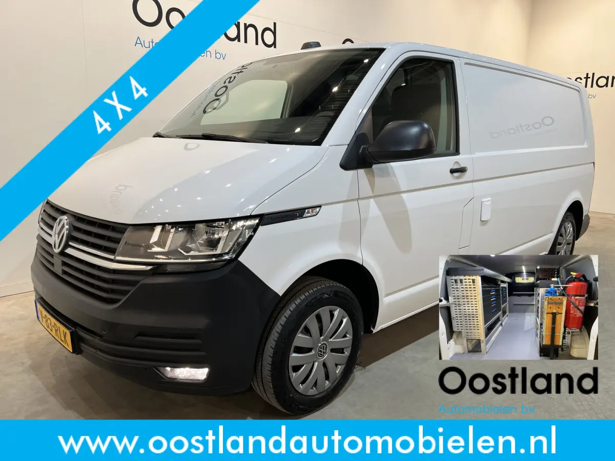 2.0 TDI L2H1 4Motion 4X4 150 PK Servicebus / Sortimo Inrichting / Euro 6 / 220V. / Airco / CarPlay / Camera / Trekhaak / Cruise Control / Navigatie / Klep