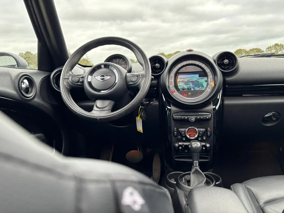 1.6 Cooper Chili Automaat - Jet Black - Gravity Black leder/Panorama-schuifdak/Seatheat