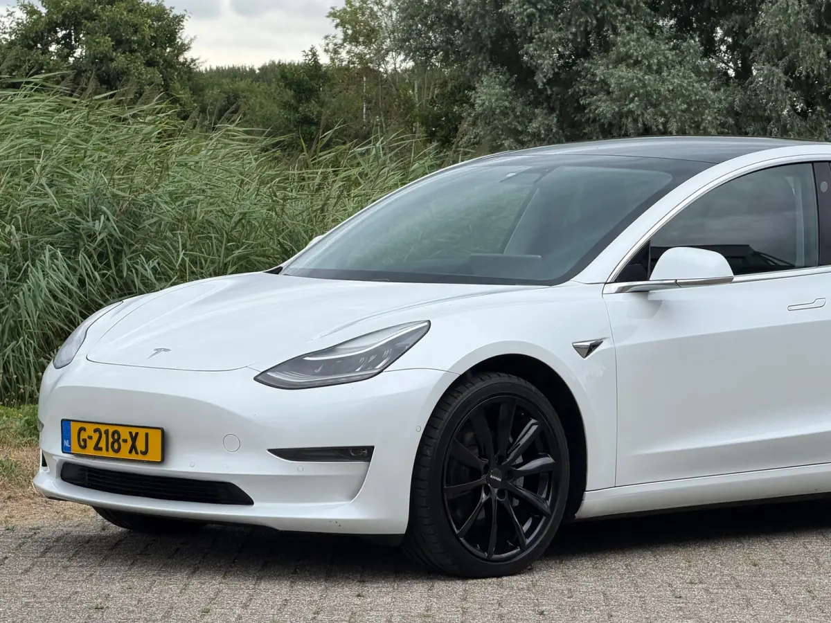 Long Range AWD 75 kWh - Pearl White - Panorama/Leder/Trekhaak - SoH 84%