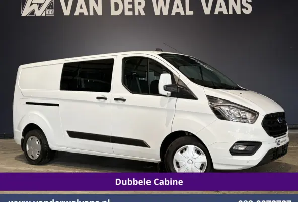 2.0 TDCI 131pk Automaat L2H1 Dubbele Cabine Euro6 Airco | 6-Zits | Camera | Navigatie | LED | Apple Carplay Cruisecontrol, Android Auto, Verwarmde Voorruit, Achterklep, Parkeersensoren, Bijr