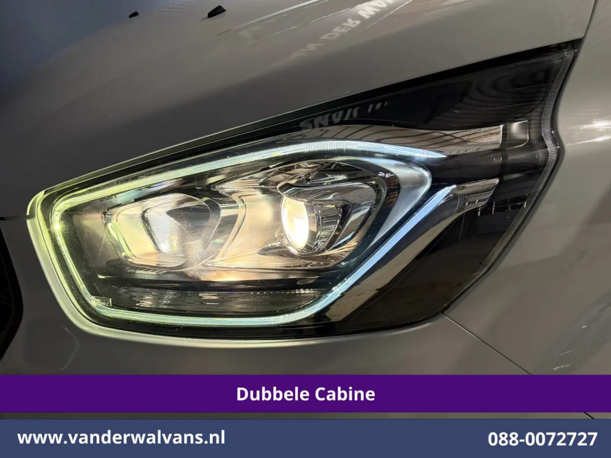 2.0 TDCI 131pk Automaat L2H1 Dubbele Cabine Euro6 Airco | 6-Zits | Camera | Navigatie | LED | Apple Carplay Cruisecontrol, Android Auto, Verwarmde Voorruit, Achterklep, Parkeersensoren, Bijr