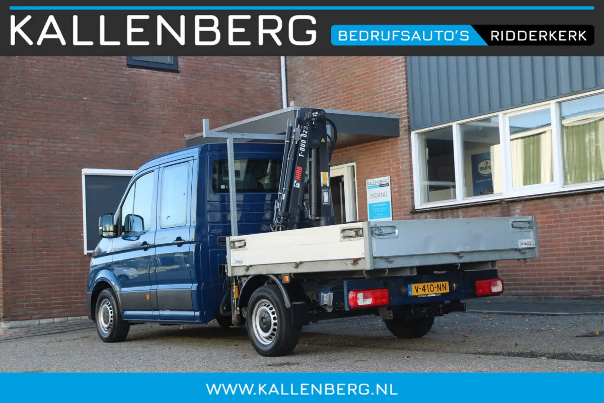 35 2.0 TDI Pickup / DC / HIAB Kraan / Trekhaak / 6 persoons