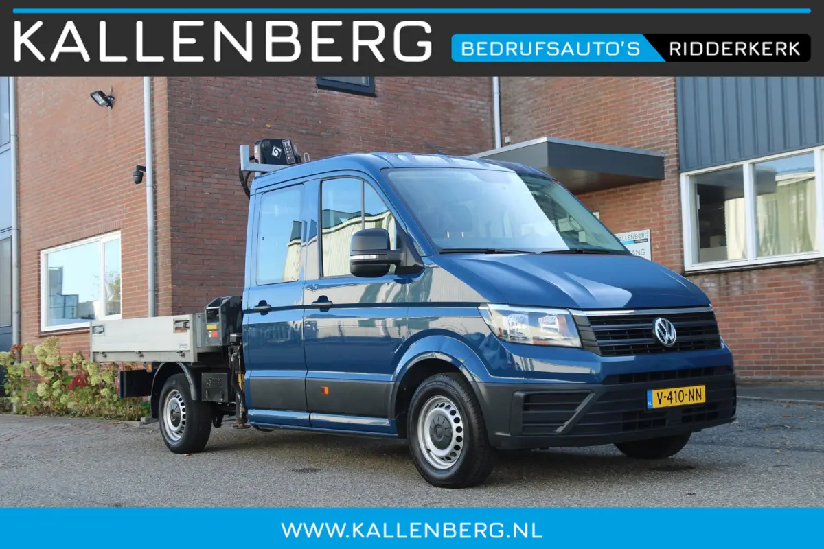 35 2.0 TDI Pickup / DC / HIAB Kraan / Trekhaak / 6 persoons