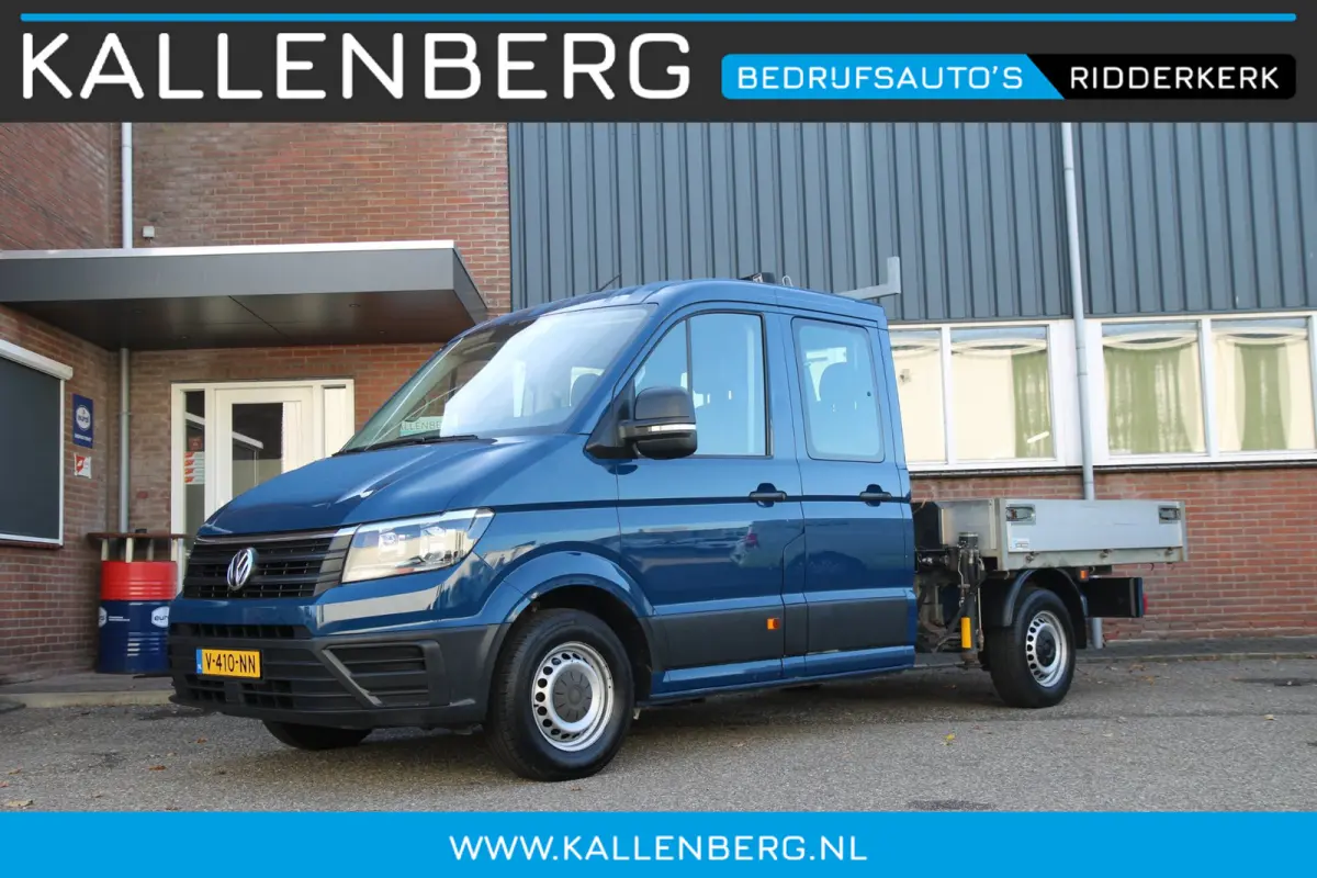 35 2.0 TDI Pickup / DC / HIAB Kraan / Trekhaak / 6 persoons