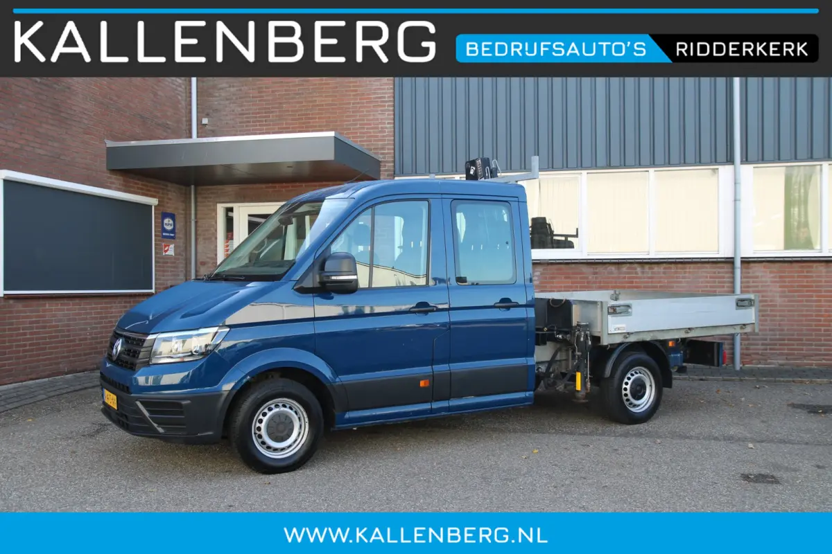 35 2.0 TDI Pickup / DC / HIAB Kraan / Trekhaak / 6 persoons
