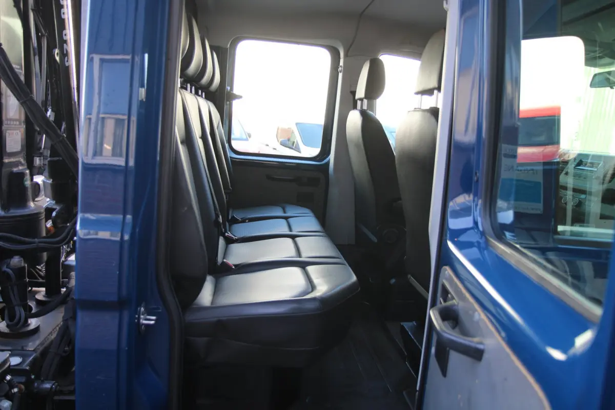 35 2.0 TDI Pickup / DC / HIAB Kraan / Trekhaak / 6 persoons