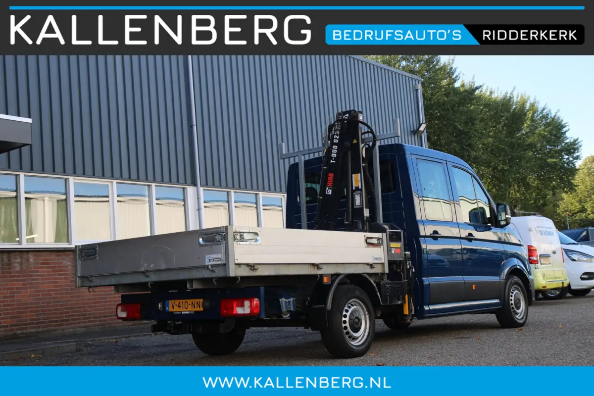 35 2.0 TDI Pickup / DC / HIAB Kraan / Trekhaak / 6 persoons