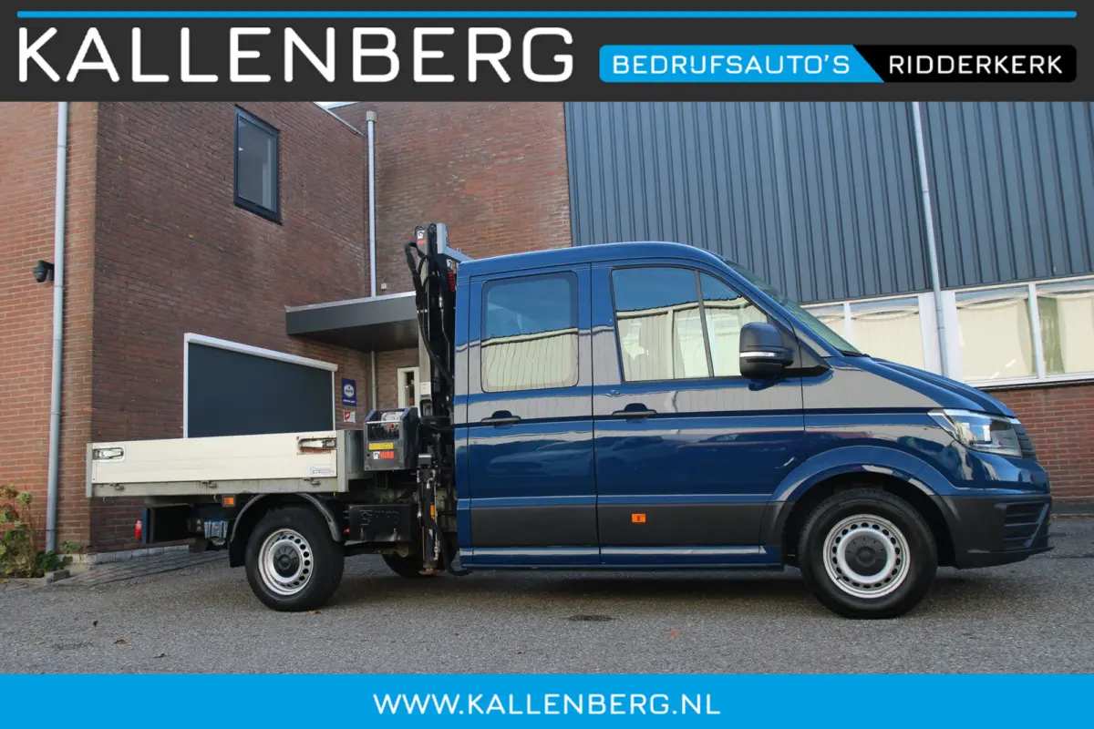 35 2.0 TDI Pickup / DC / HIAB Kraan / Trekhaak / 6 persoons
