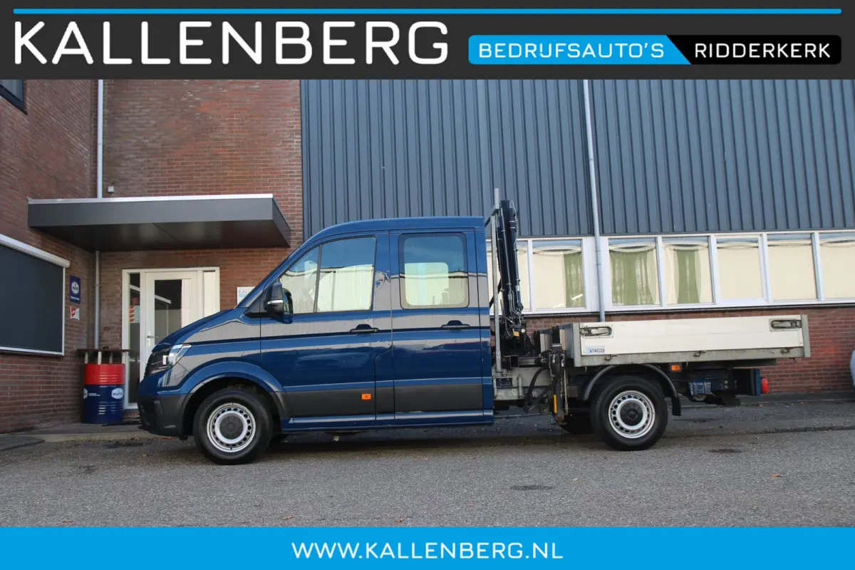 35 2.0 TDI Pickup / DC / HIAB Kraan / Trekhaak / 6 persoons