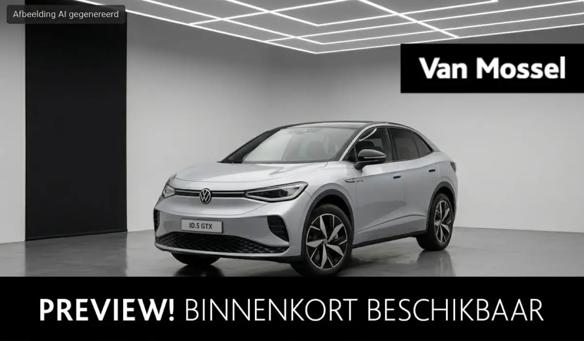 ID.5 GTX 77 kWh 299 PK| Panoramadak | Navigatie | Stoelverwarming | Stuurwielverwarming | 360 Camera | Head-Updisplay | 20 Inch Velgen