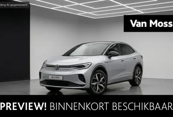 ID.5 GTX 77 kWh 299 PK| Panoramadak | Navigatie | Stoelverwarming | Stuurwielverwarming | 360 Camera | Head-Updisplay | 20 Inch Velgen