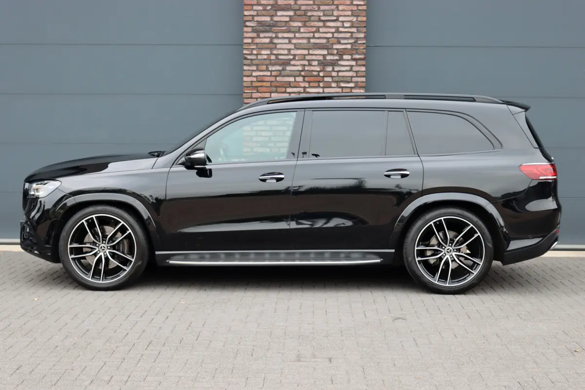 400 d 4MATIC AMG Line Premium+ | 7pers | Luchtvering | Distronic+ | Massage | Stoelventilatie | Memory | Burmester | HUD | Trekhaak | Soft-Close | Vlakkenverwarming | Surround Camera |