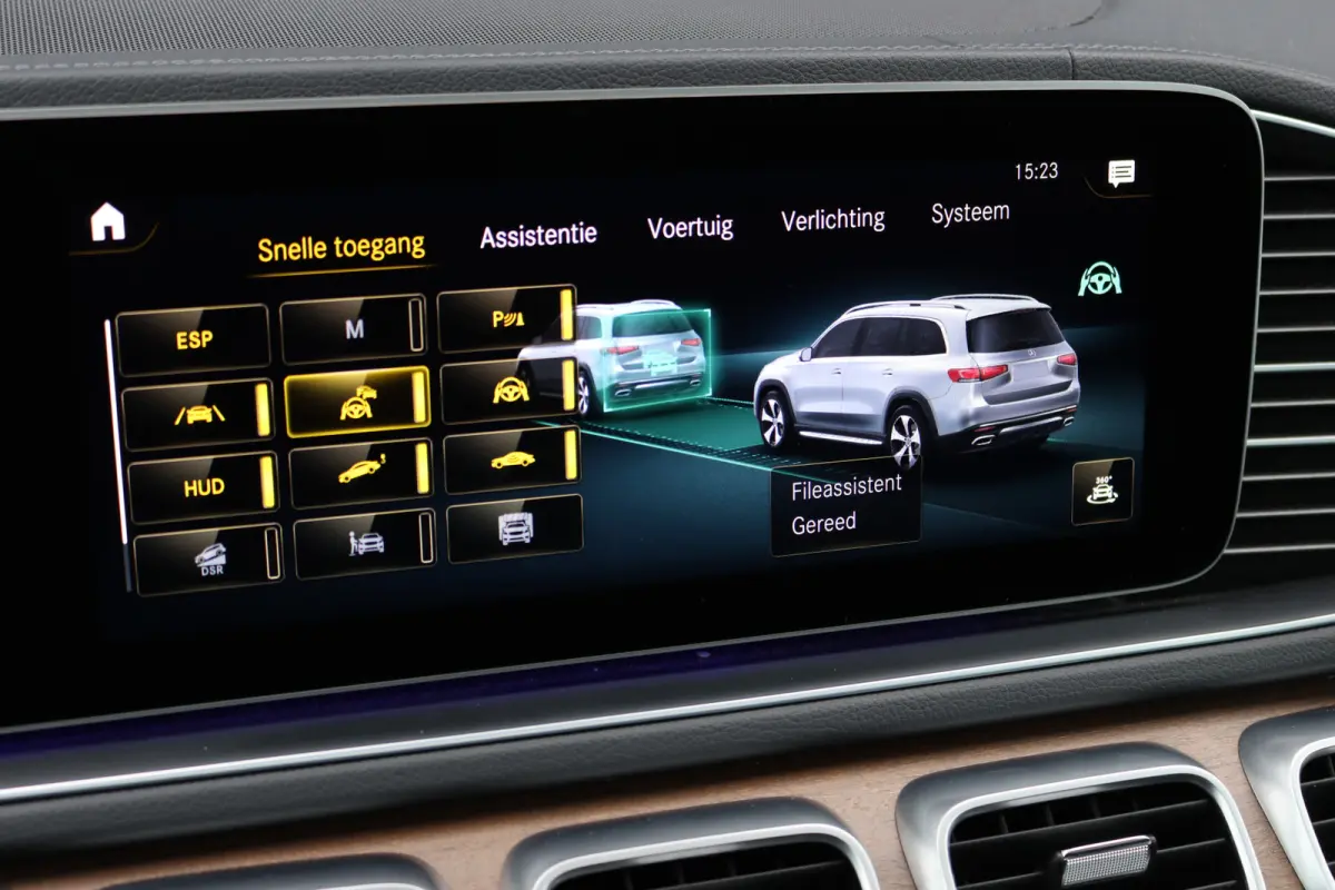 400 d 4MATIC AMG Line Premium+ | 7pers | Luchtvering | Distronic+ | Massage | Stoelventilatie | Memory | Burmester | HUD | Trekhaak | Soft-Close | Vlakkenverwarming | Surround Camera |