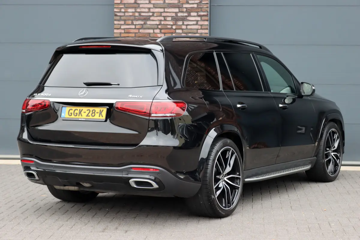 400 d 4MATIC AMG Line Premium+ | 7pers | Luchtvering | Distronic+ | Massage | Stoelventilatie | Memory | Burmester | HUD | Trekhaak | Soft-Close | Vlakkenverwarming | Surround Camera |
