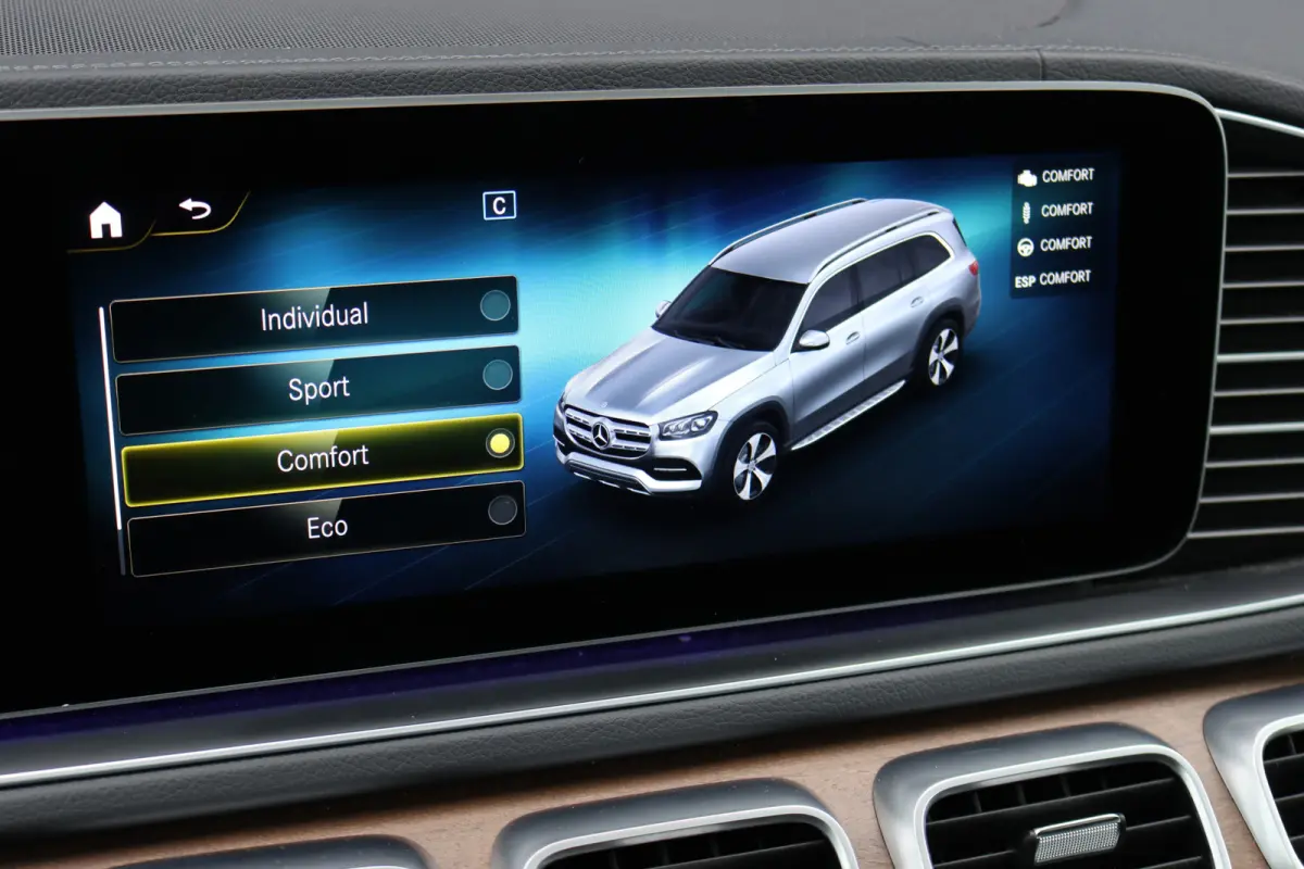 400 d 4MATIC AMG Line Premium+ | 7pers | Luchtvering | Distronic+ | Massage | Stoelventilatie | Memory | Burmester | HUD | Trekhaak | Soft-Close | Vlakkenverwarming | Surround Camera |