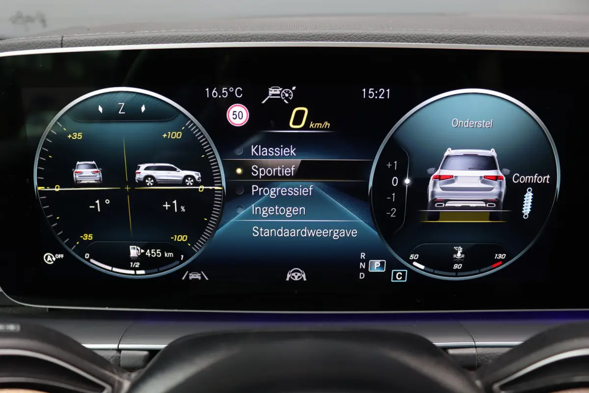 400 d 4MATIC AMG Line Premium+ | 7pers | Luchtvering | Distronic+ | Massage | Stoelventilatie | Memory | Burmester | HUD | Trekhaak | Soft-Close | Vlakkenverwarming | Surround Camera |